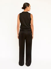 Christopher Esber | Multi Bind Rib Vest Top In Black | The UNDONE
