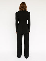 Christopher Esber | Black Redux Contoured Blazer | The UNDONE