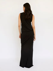 Christopher Esber | Separation Gown in Black | The UNDONE