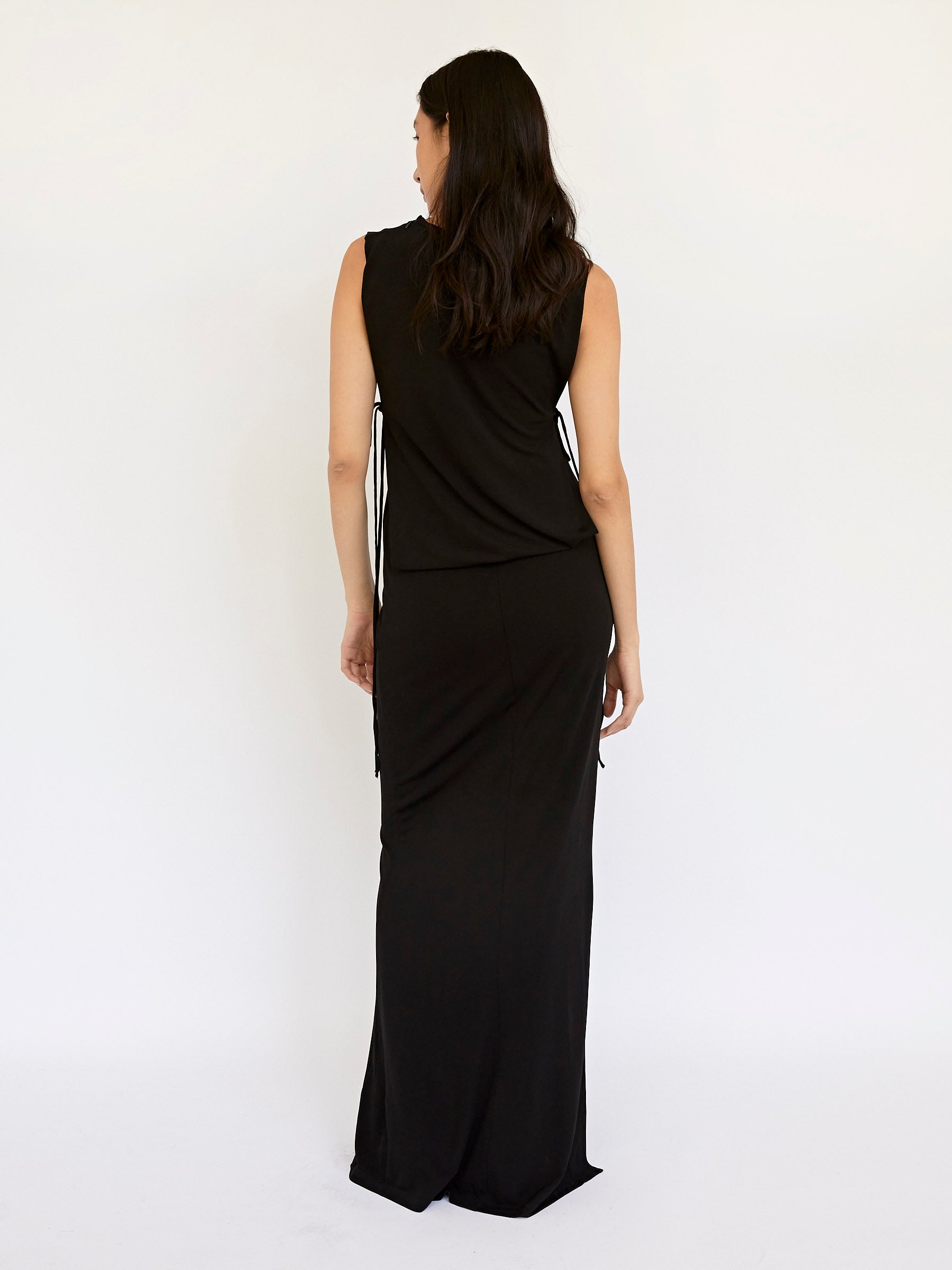 Christopher Esber | Separation Gown in Black | The UNDONE