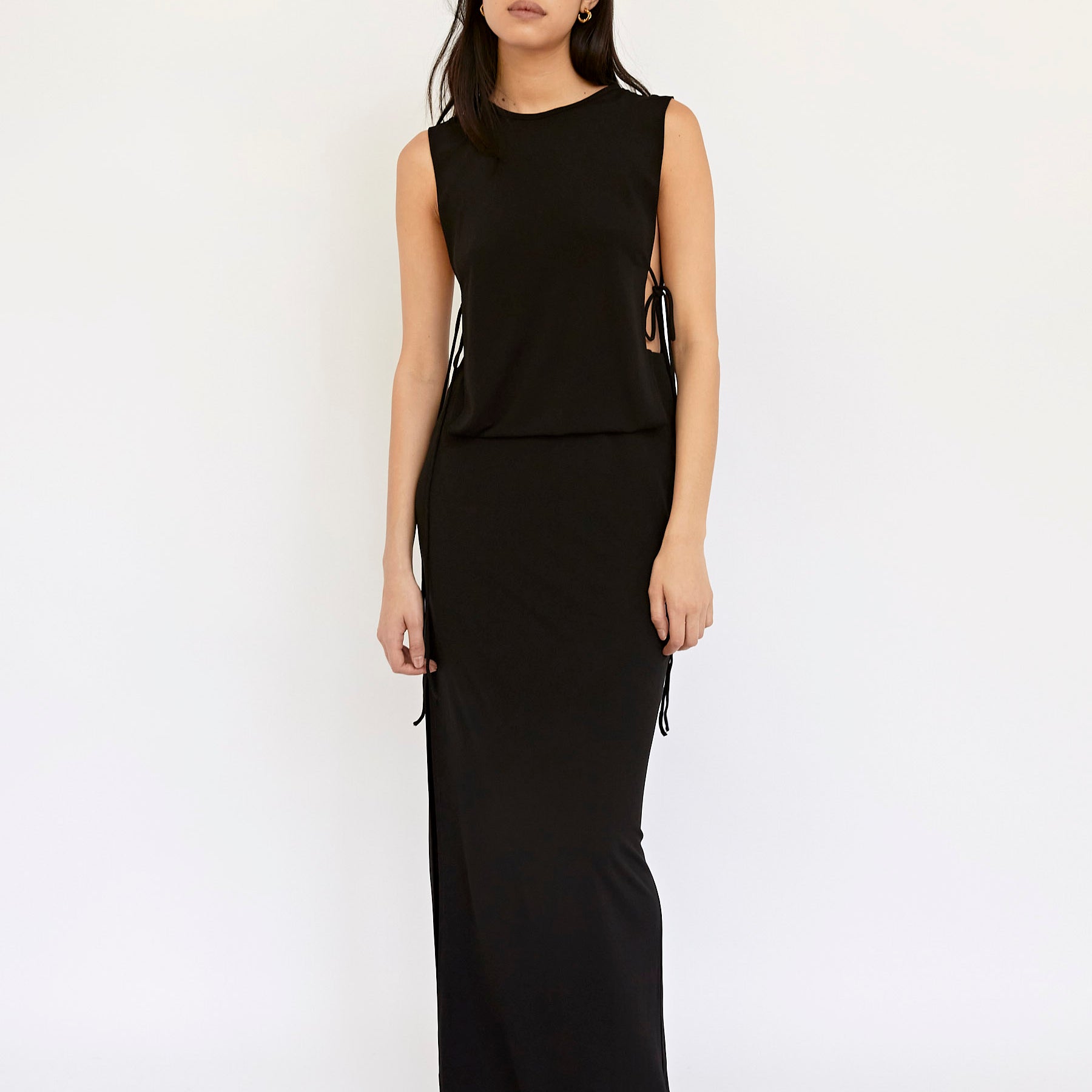 Christopher Esber | Separation Gown in Black | The UNDONE