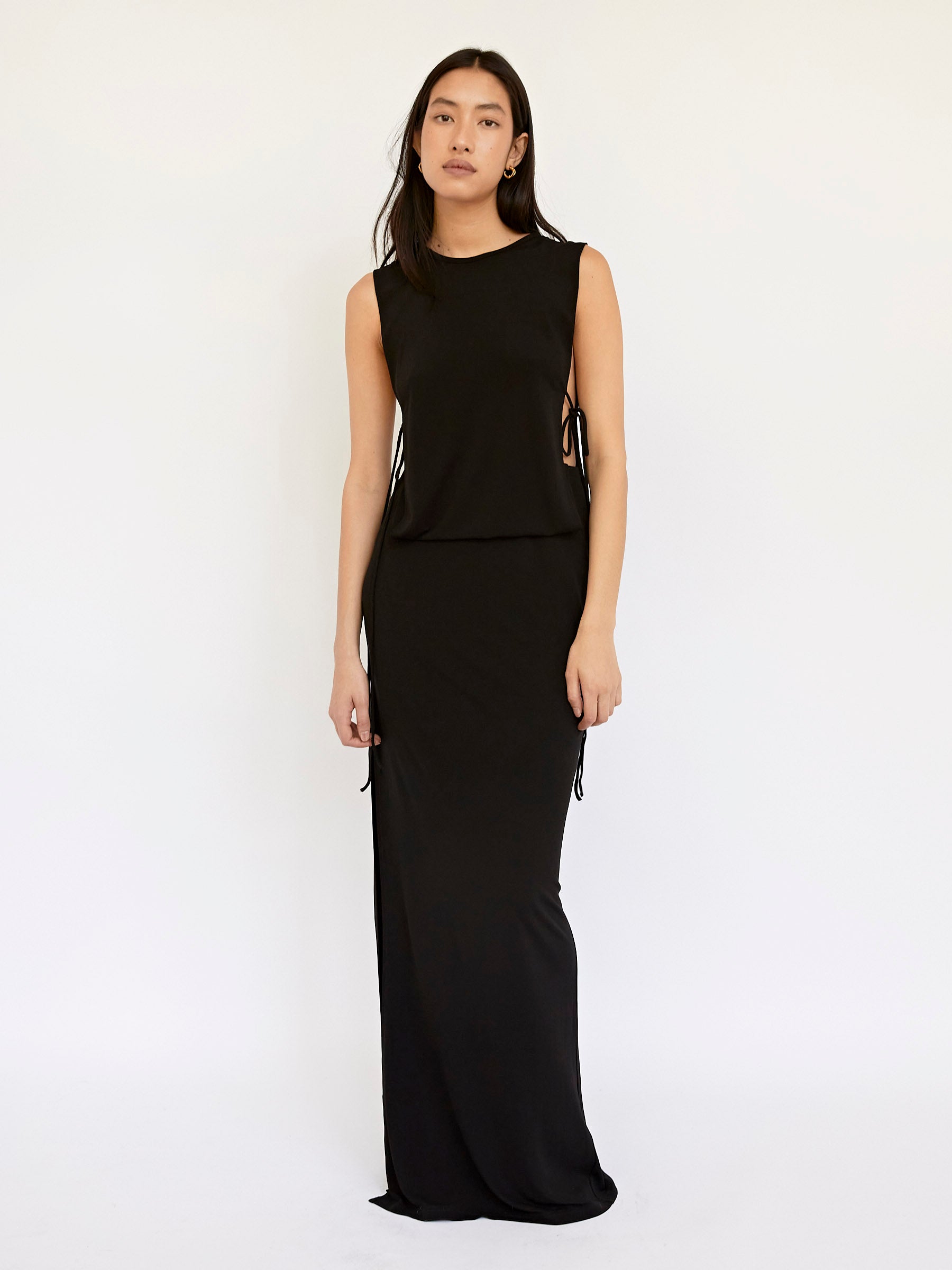 Christopher Esber | Separation Gown in Black | The UNDONE