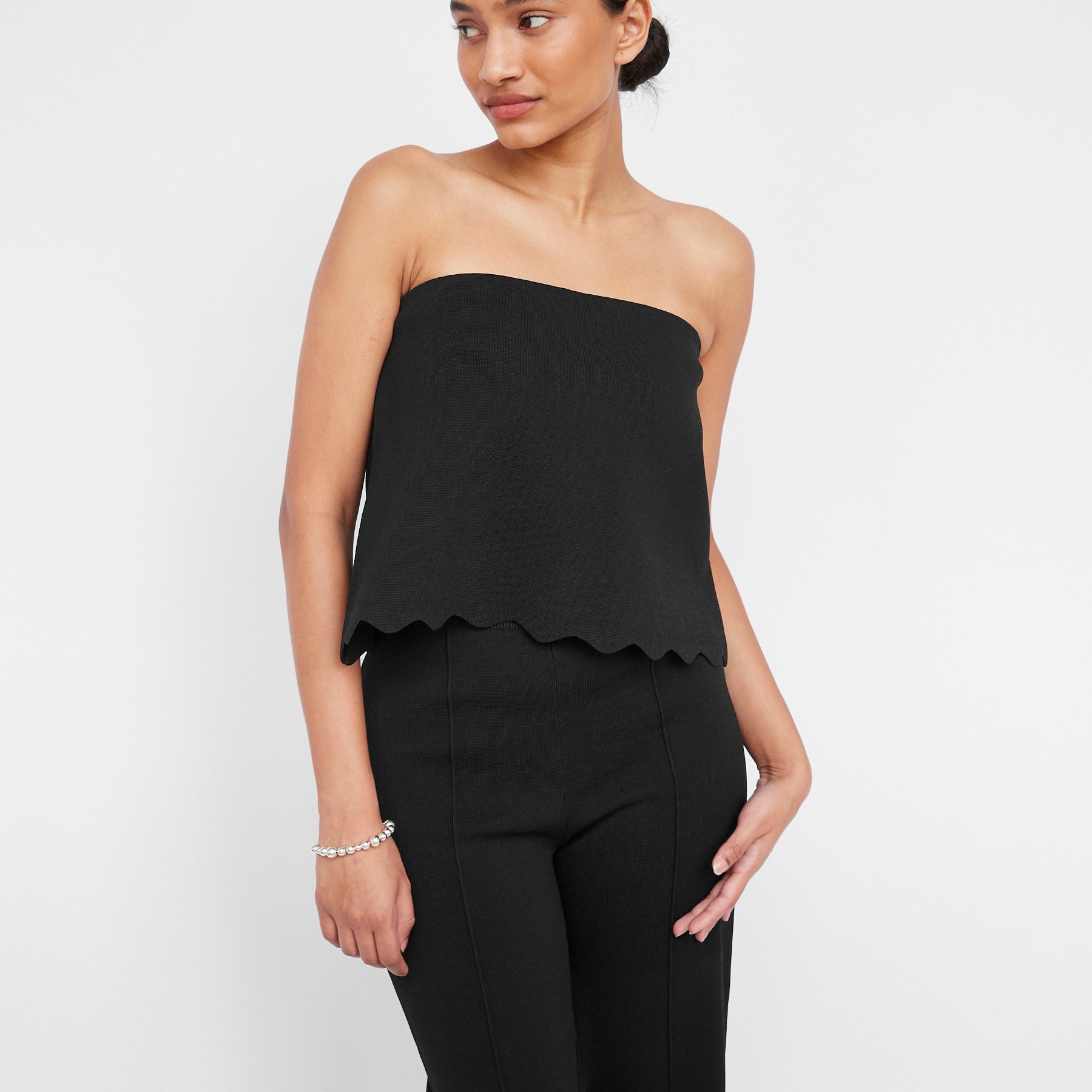 Clea | Margot Knit in Black | The UNDONE