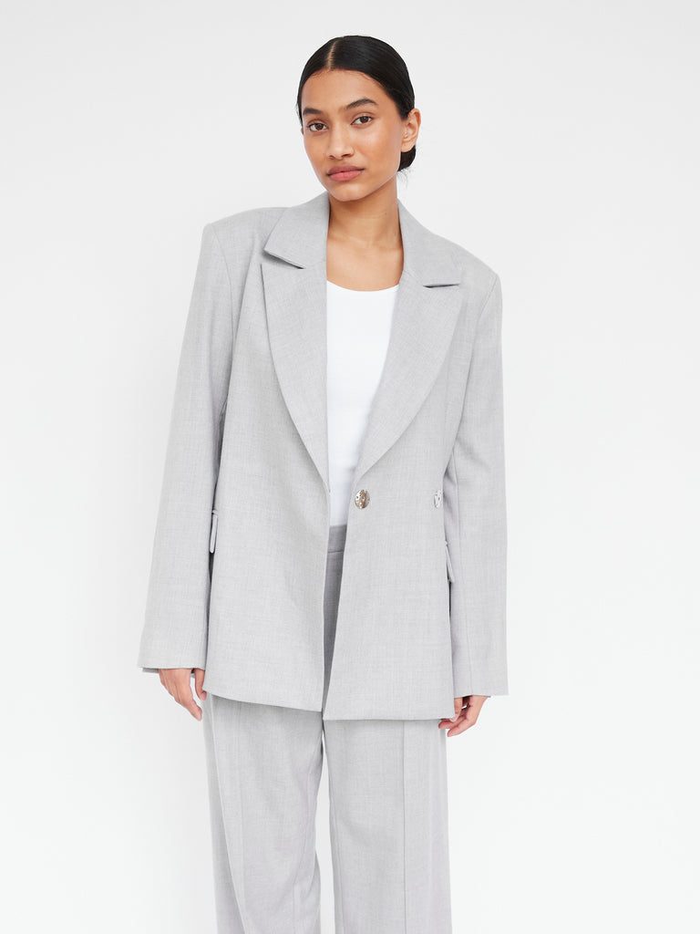 Grey cheap blazer next