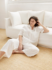 Deiji Studios | Vintage White The Pocket Shirt | The UNDONE