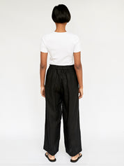 Deiji Studios | The Rise Pant in Deep Black | The UNDONE