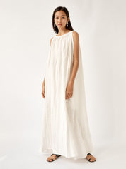 Deiji Studios | Totem Dress in Vintage White | The UNDONE
