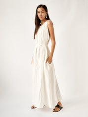 Deiji Studios | Totem Dress in Vintage White | The UNDONE