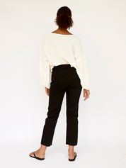 Dominique Healy | Bella Blouse in Ivory | The UNDONE