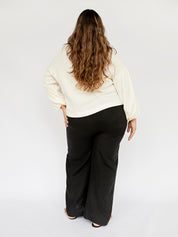 Dominique Healy | Bella Blouse in Ivory | The UNDONE
