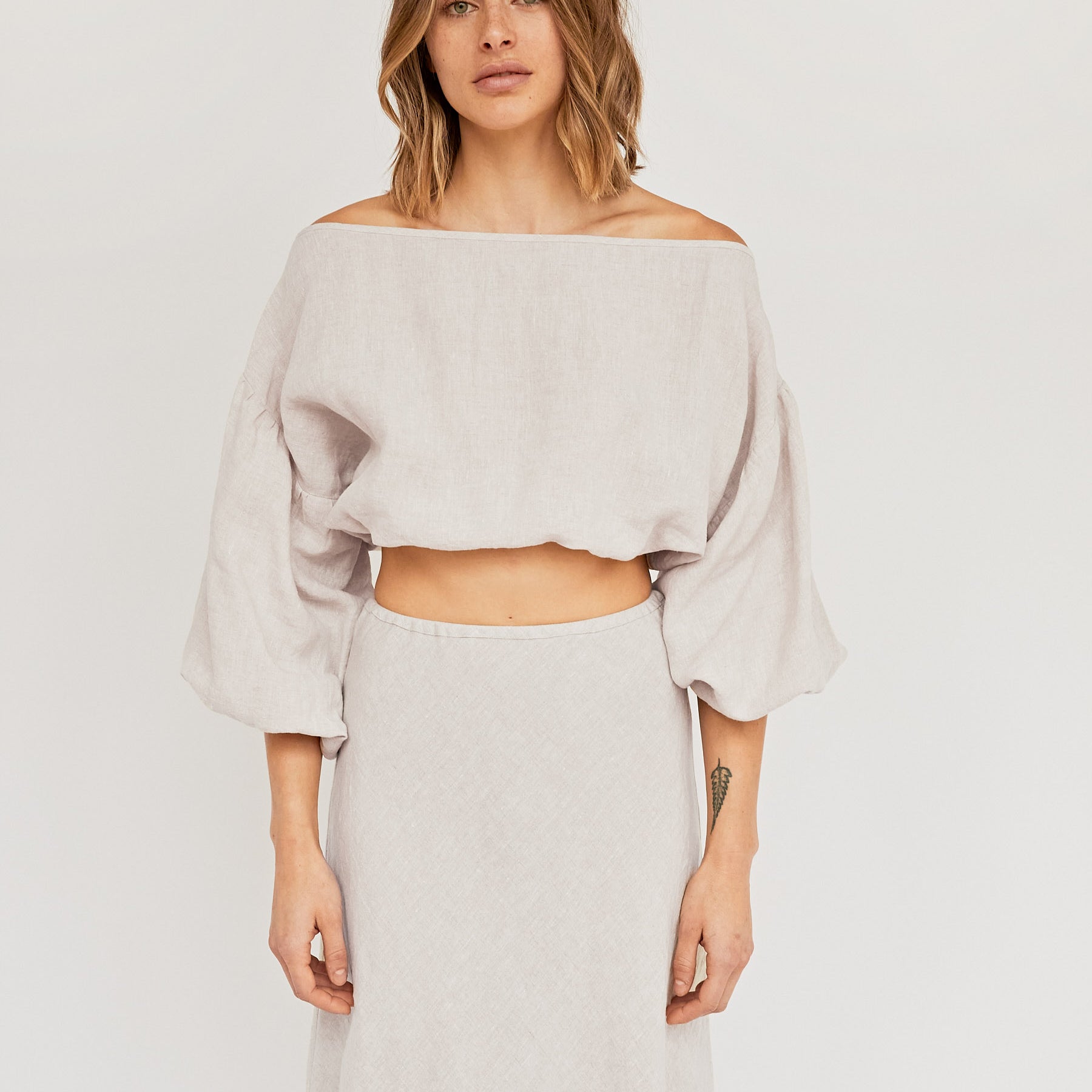 Dominique Healy | Louie Crop in Sand | The UNDONE