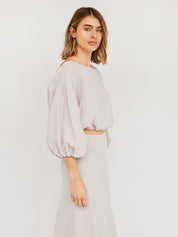 Dominique Healy | Louie Crop in Sand | The UNDONE