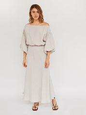 Dominique Healy | Wray Skirt in Sand | The UNDONE