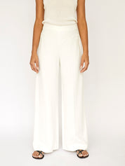 Esse Studios | Classic High Waist Trouser in Ivory | The UNDONE