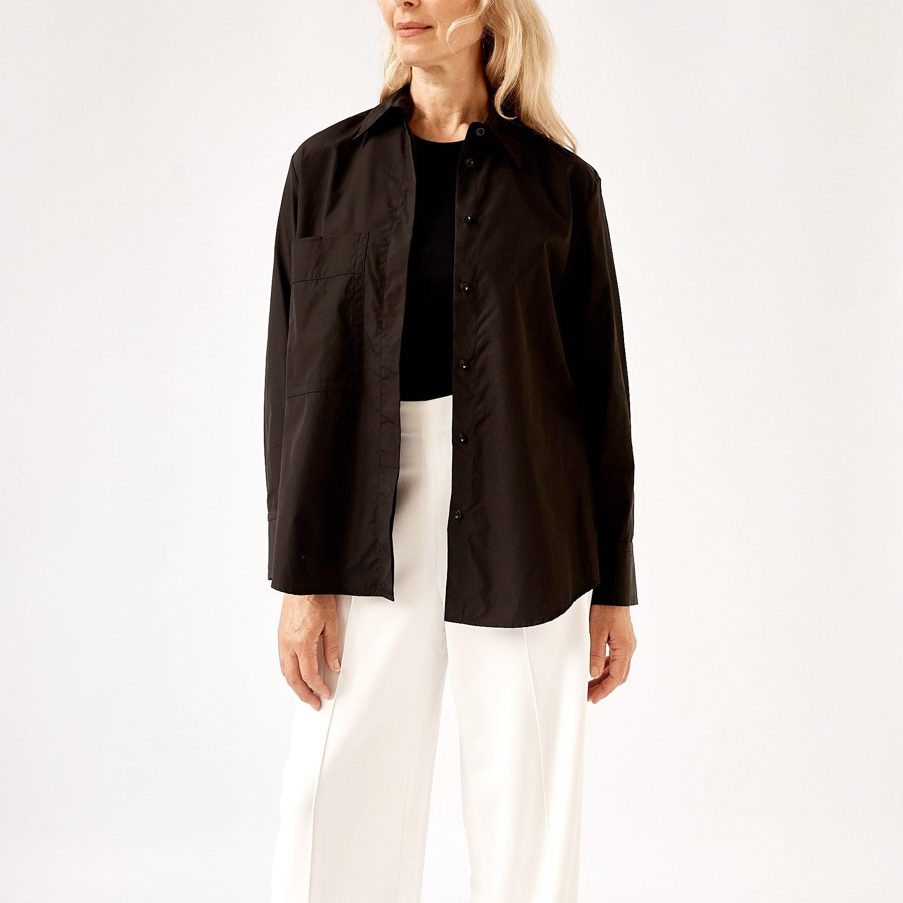 Esse Studios | Classico Pocket Shirt in Black | The UNDONE