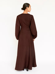 Esse Studios | Classico Silk Wrap Dress | The UNDONE