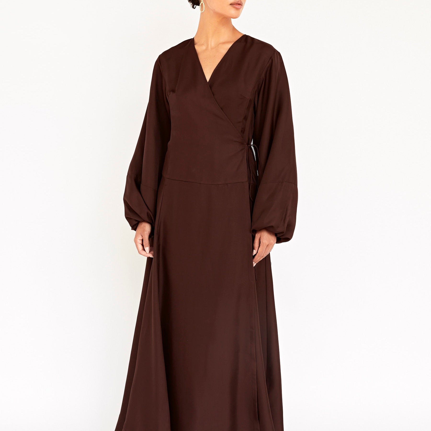 Esse Studios | Classico Silk Wrap Dress | The UNDONE