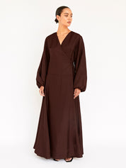 Esse Studios | Classico Silk Wrap Dress | The UNDONE
