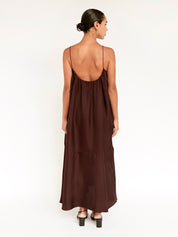 Esse Studios | Gathered Silk Dress | The UNDONE