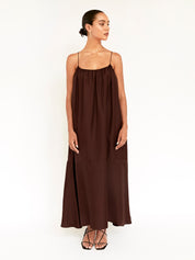 Esse Studios | Gathered Silk Dress | The UNDONE