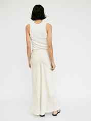 Esse Studios | Champagne Opias Bias Skirt | The UNDONE