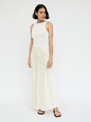 Esse Studios | Champagne Opias Bias Skirt | The UNDONE