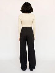 Esse Studios | Black Tailored Trouser | The UNDONE