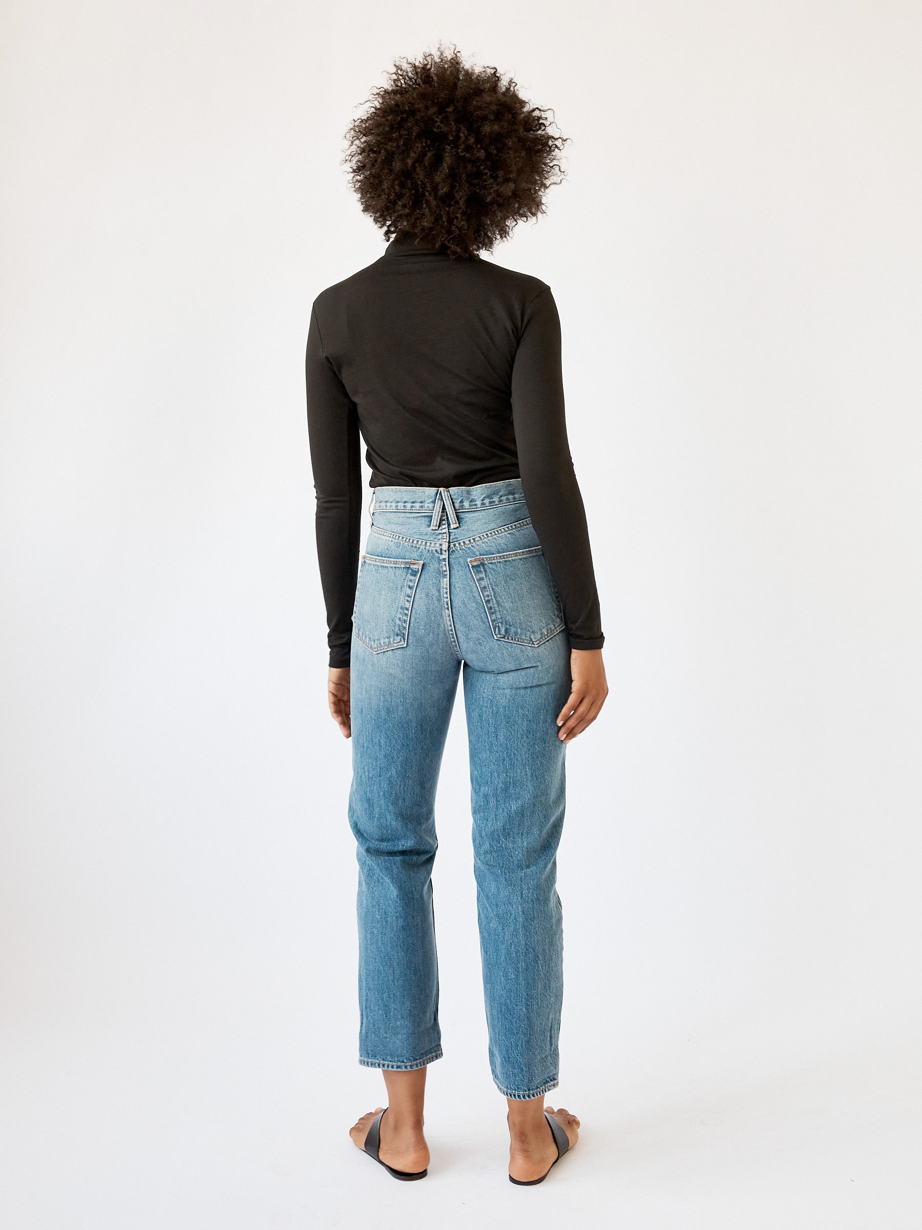 SLVRLAKE | Dakota High Rise Relaxed Jean in Tucson | The UNDONE