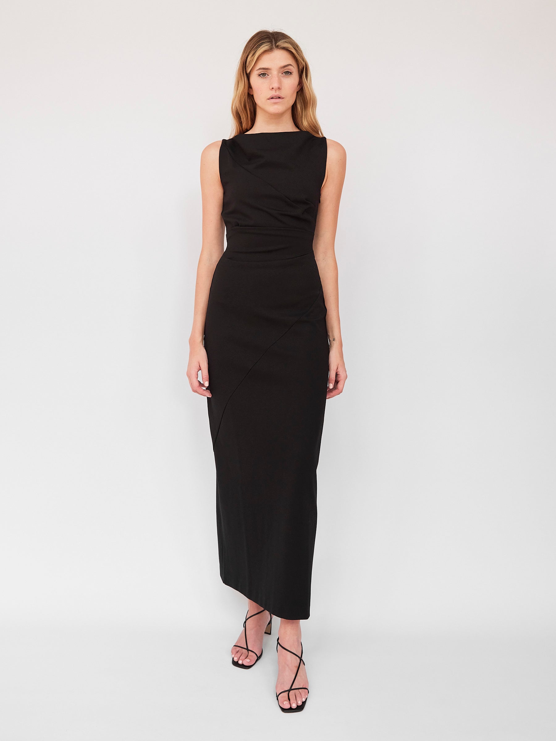 Harris Tapper | Matilda Dress in Butter Ponte | The UNDONE