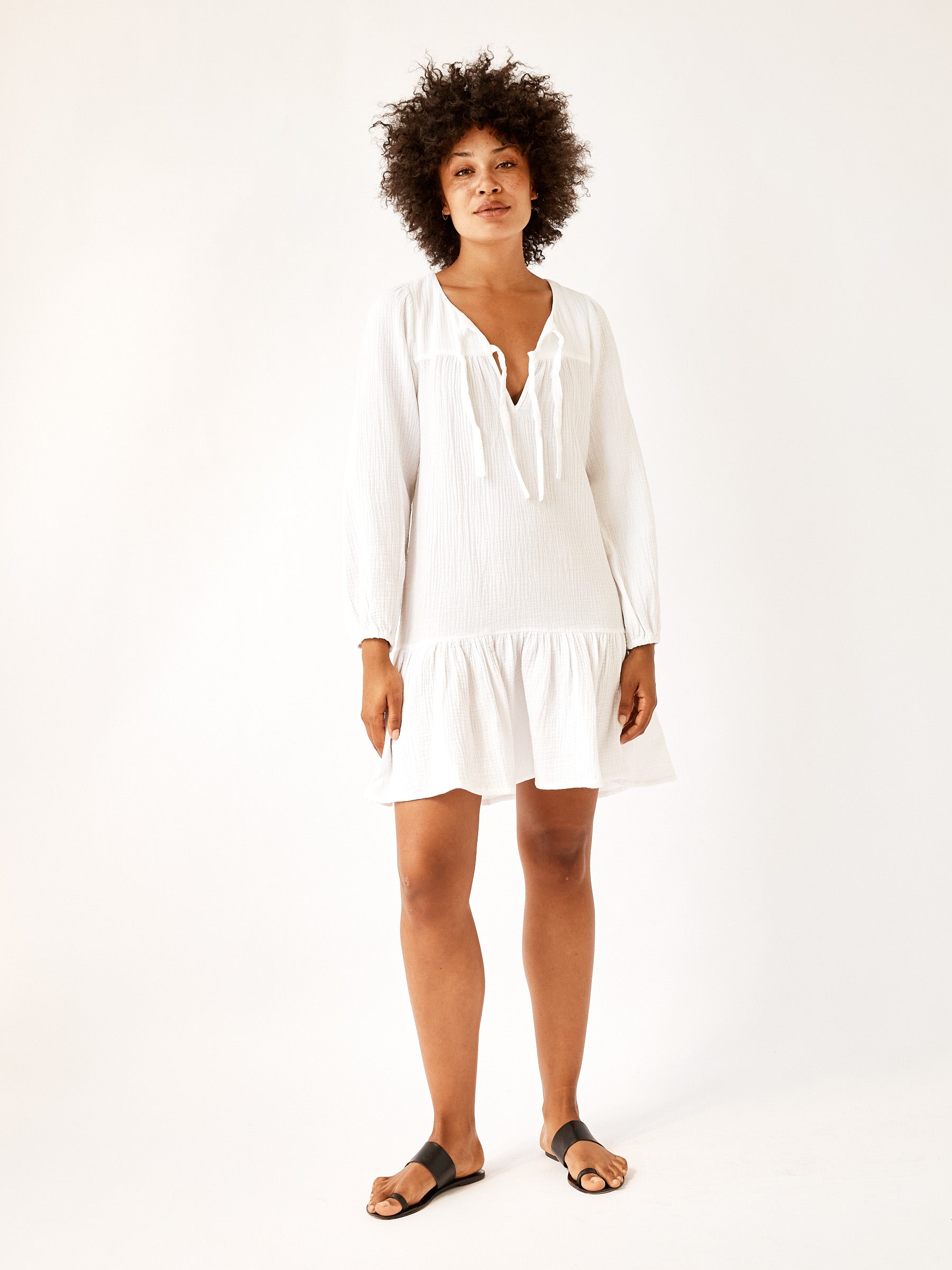 Honour Apparel Remember Me Mini Dress in White The UNDONE