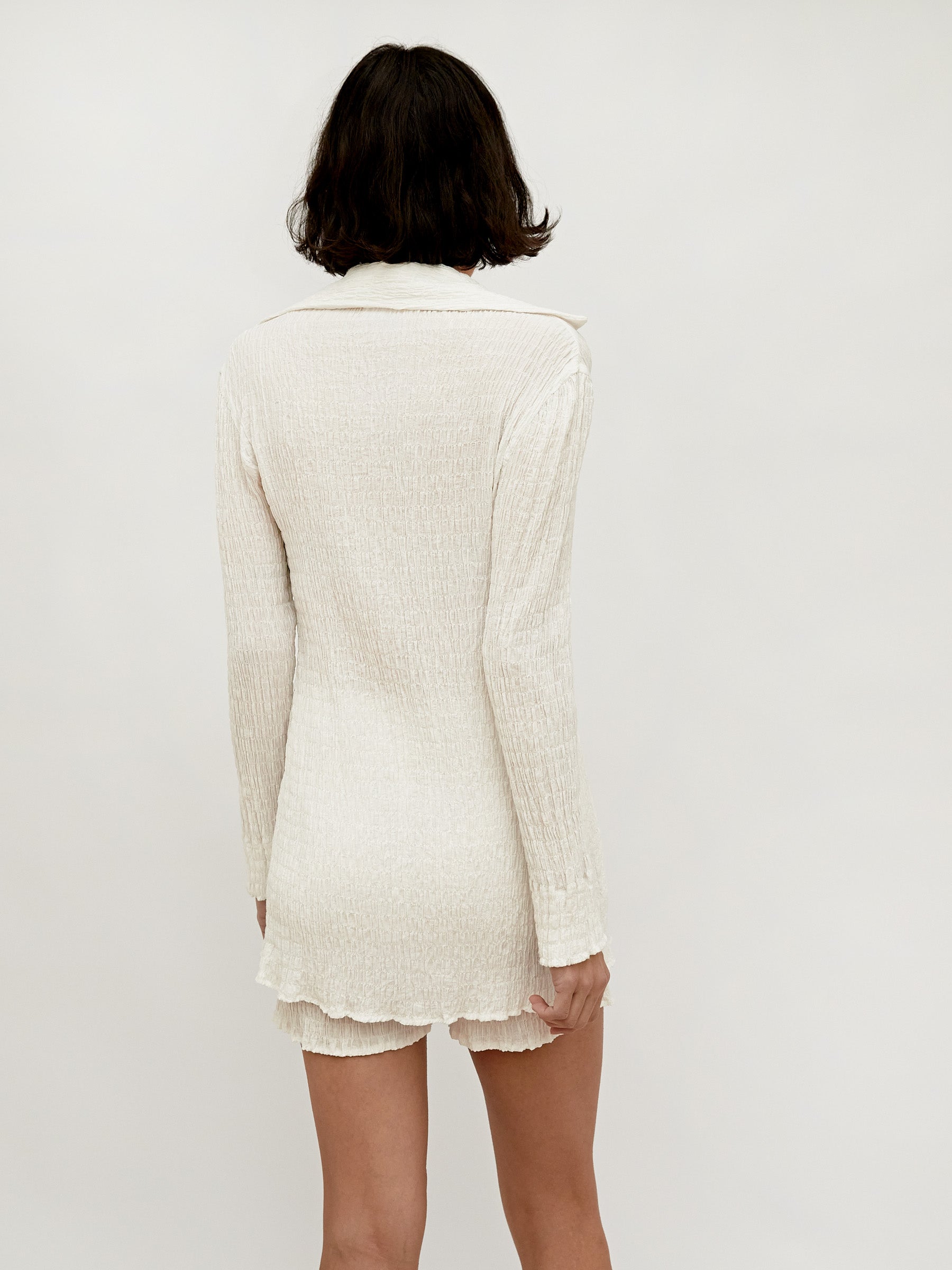 Hyde & Stone | Anastasia Shirt in White | The UNDONE