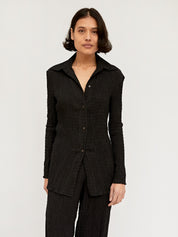 Hyde & Stone | Anastasia Shirt in Black | The UNDONE