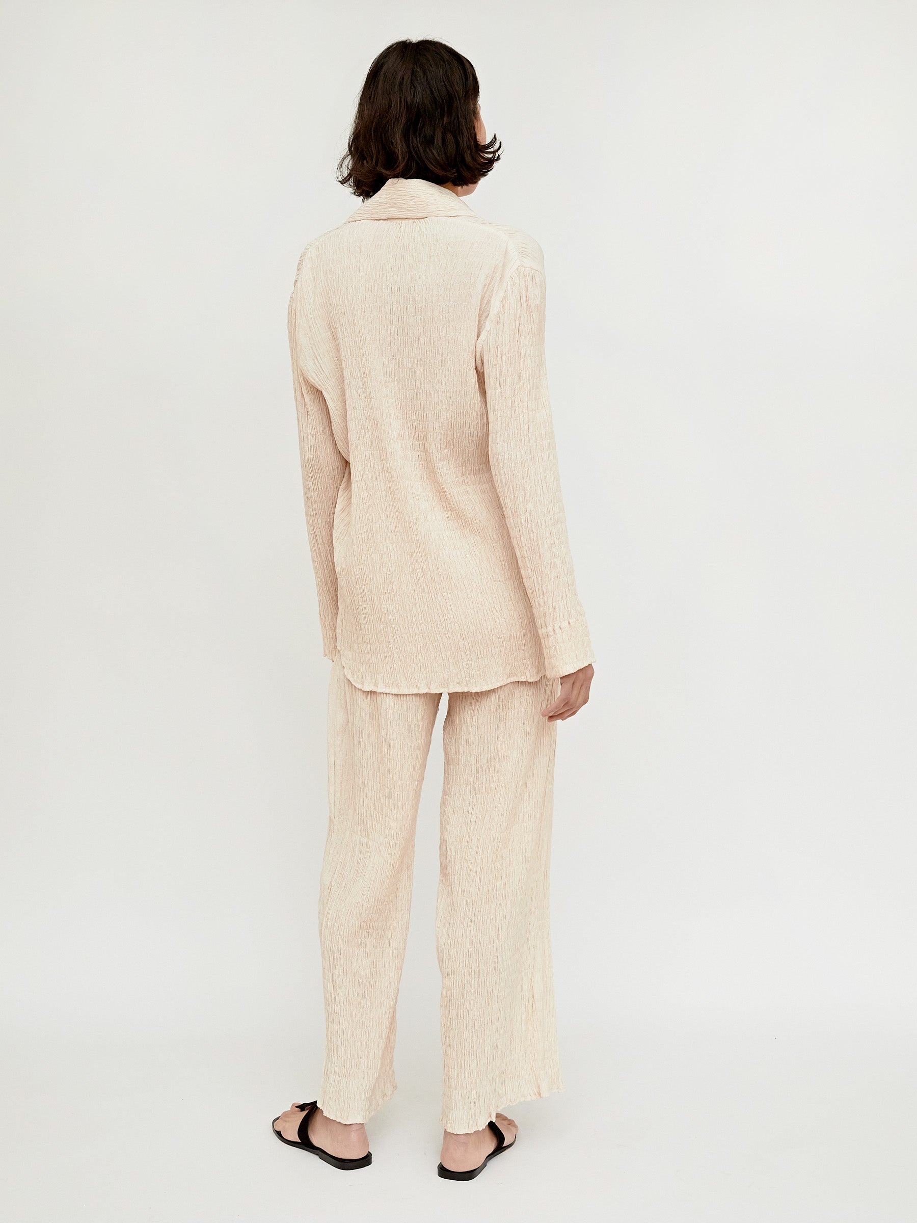 Hyde & Stone | Anastasia Shirt in Cream | The UNDONE