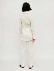 Hyde & Stone | Anastasia Shirt in White | The UNDONE