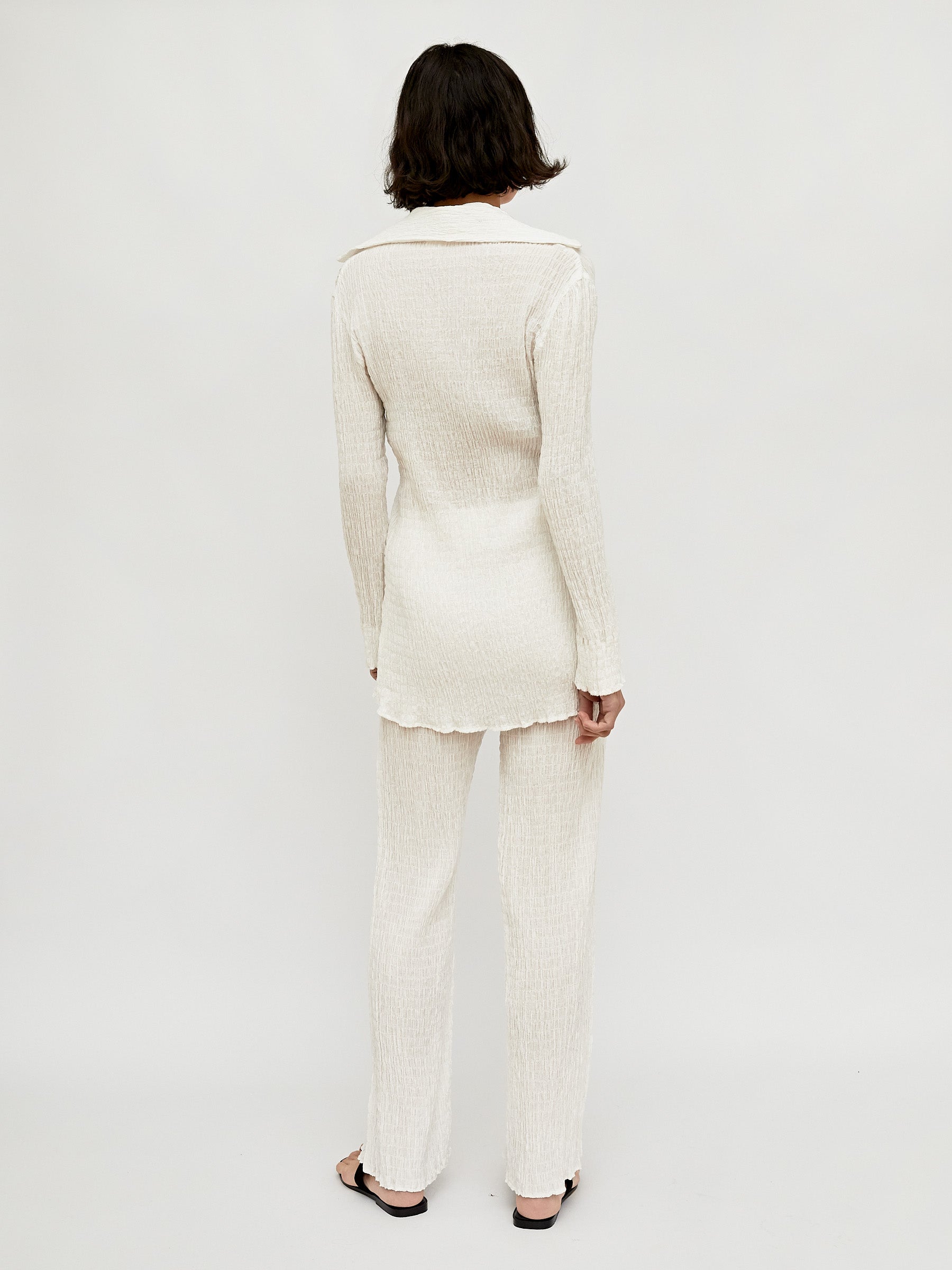 Hyde & Stone | Anastasia Shirt in White | The UNDONE