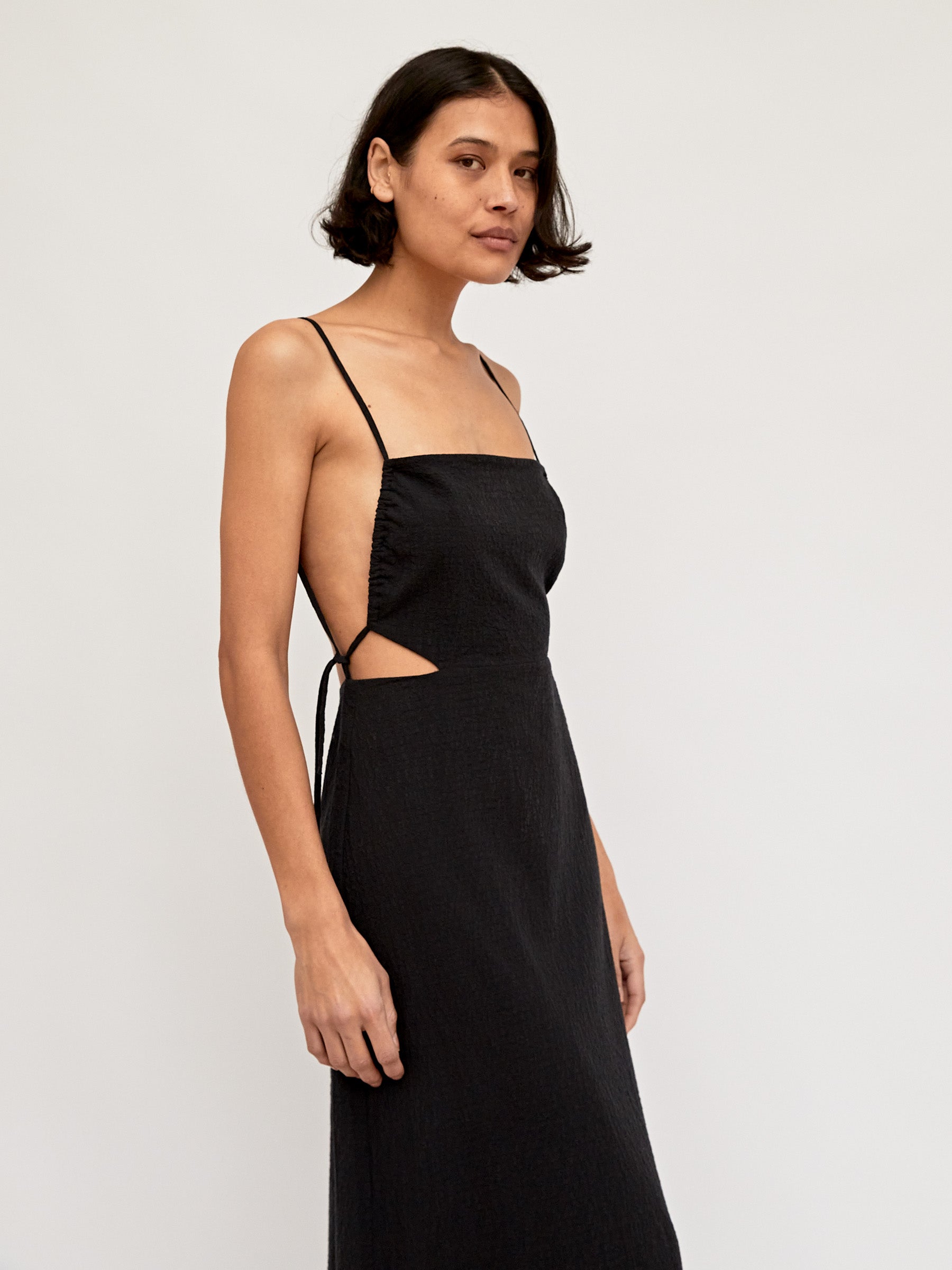 Armani black dress store