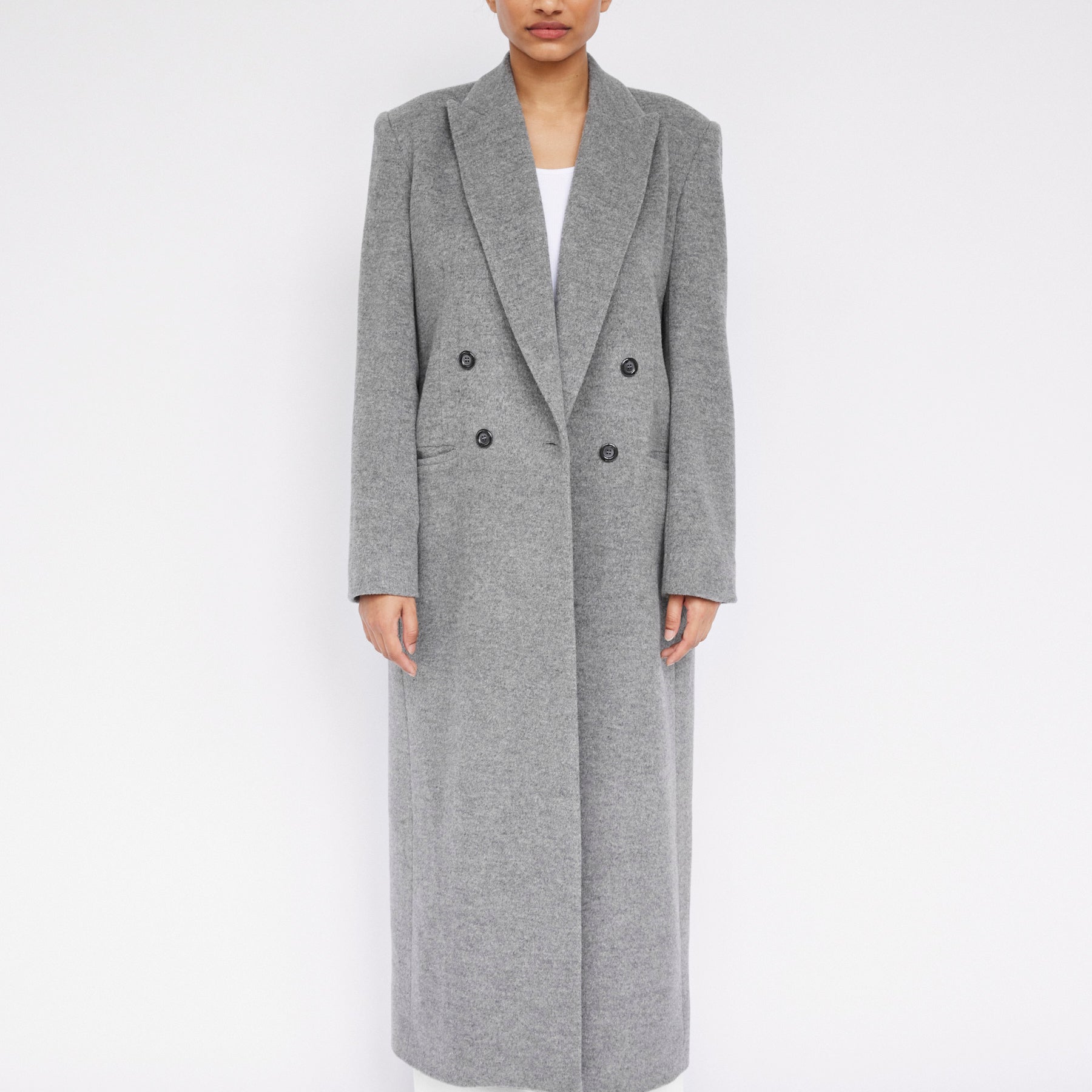 Hyde & Stone | Pernille Coat in Grey | The UNDONE