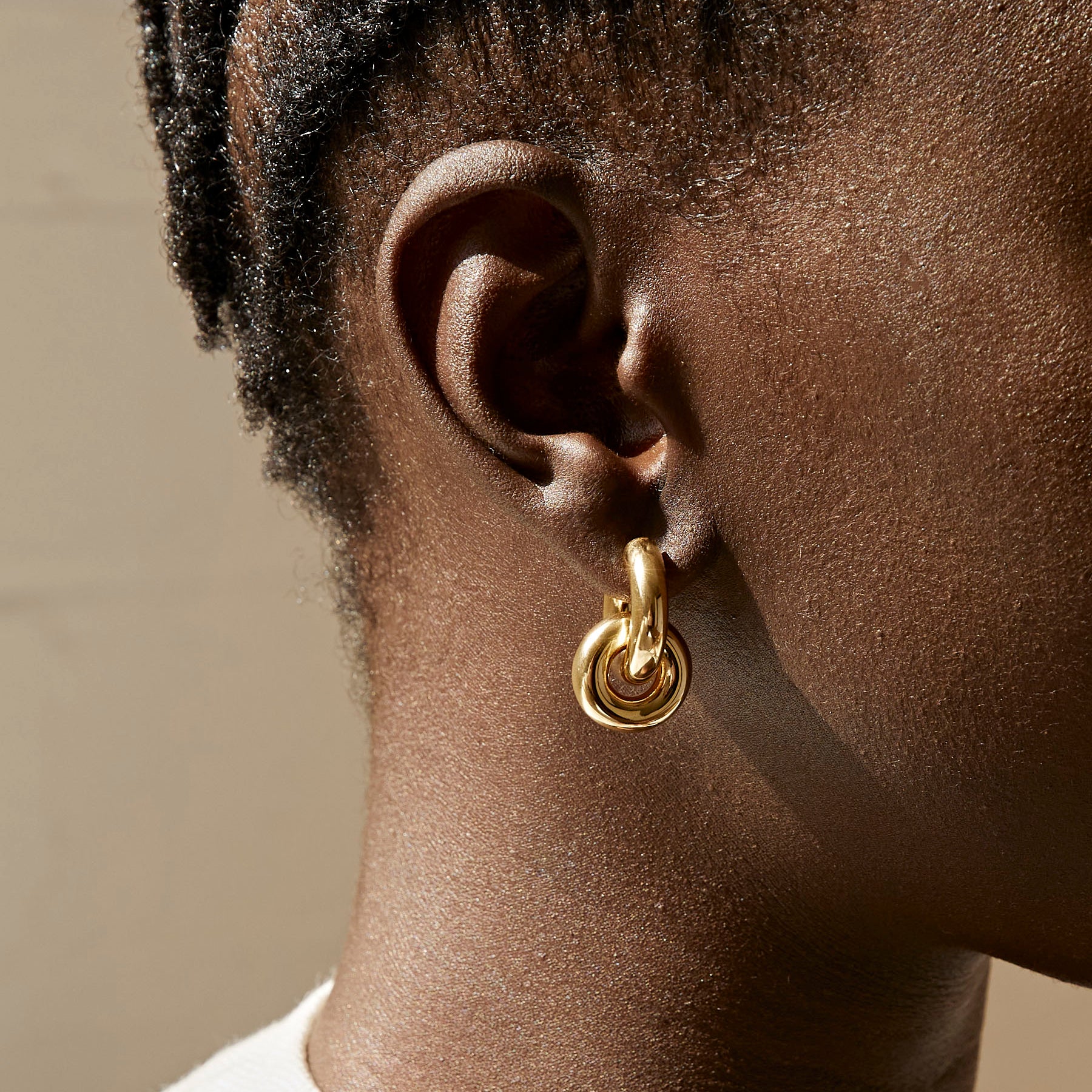 LIÉ STUDIO | The Esther Earrings in Gold | The UNDONE