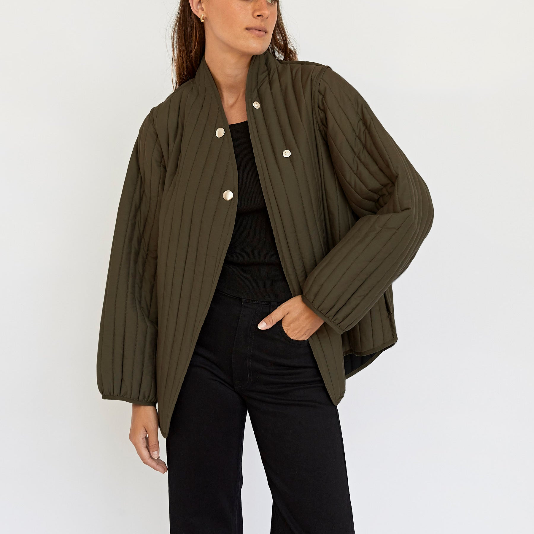 Marle | Agnes Jacket in Clover | The UNDONE