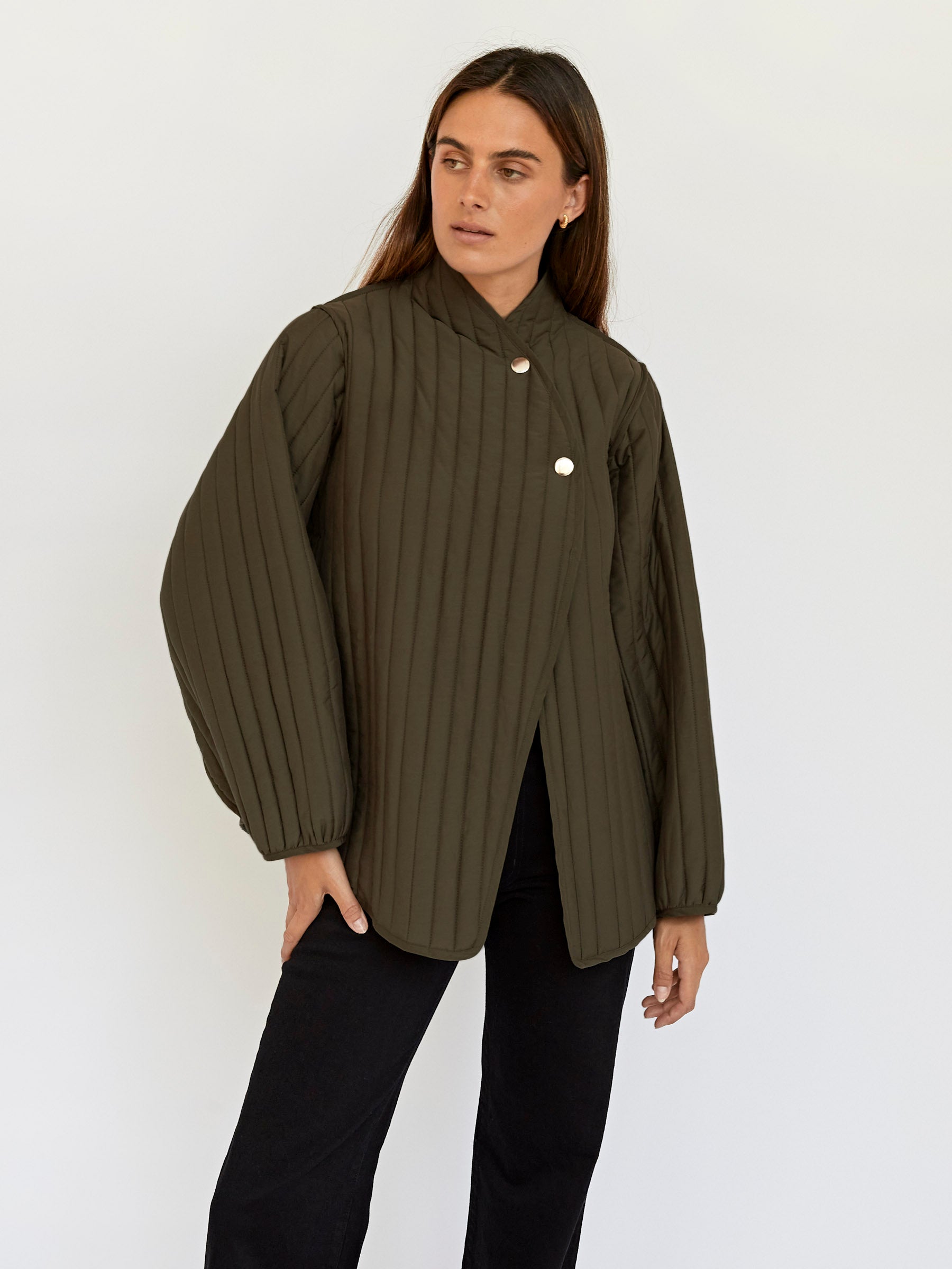 Marle | Agnes Jacket in Clover | The UNDONE