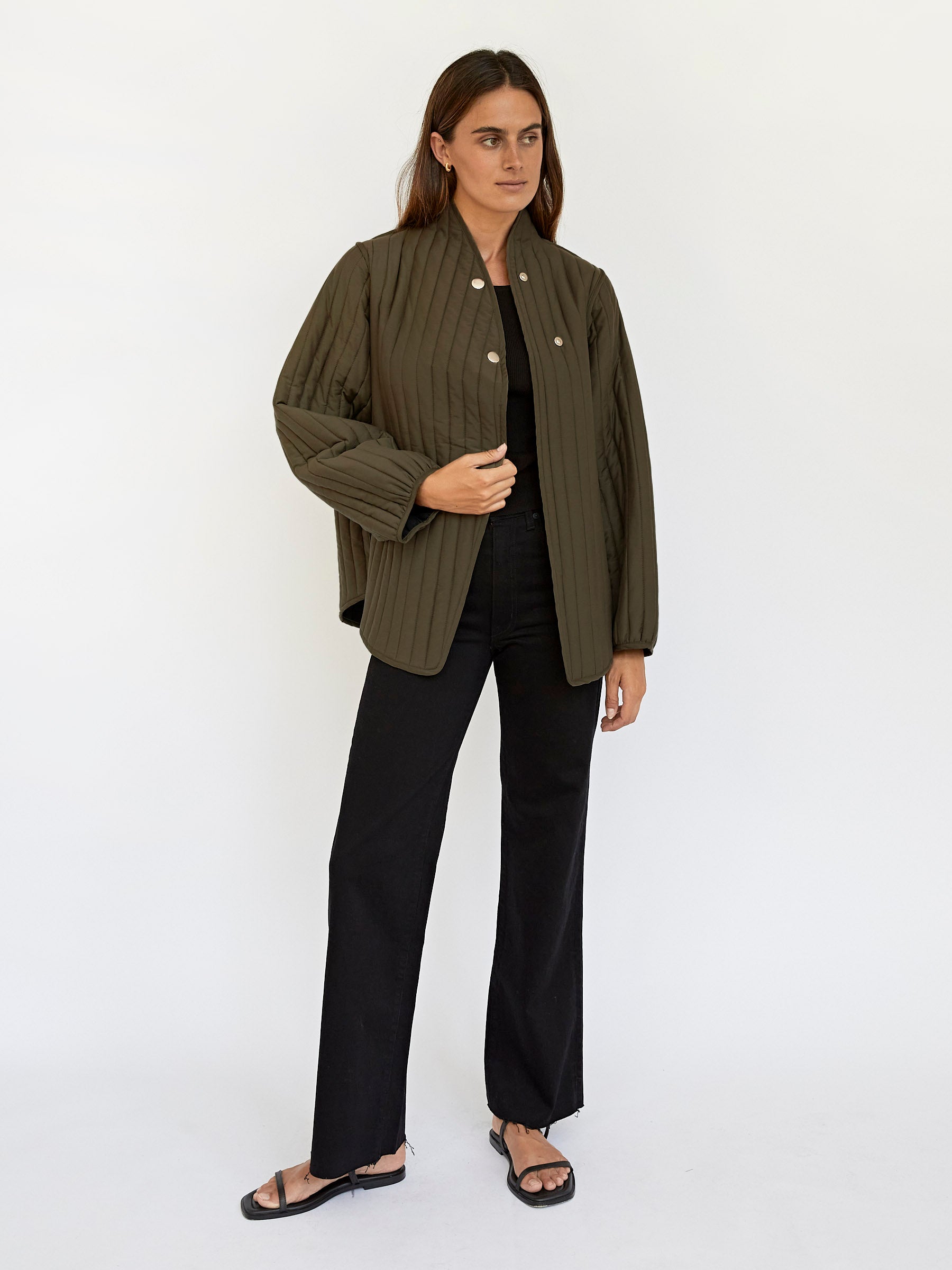 Marle | Agnes Jacket in Clover | The UNDONE
