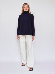 Marle | Dali Jumper in Navy Blueberry | The UNDONE