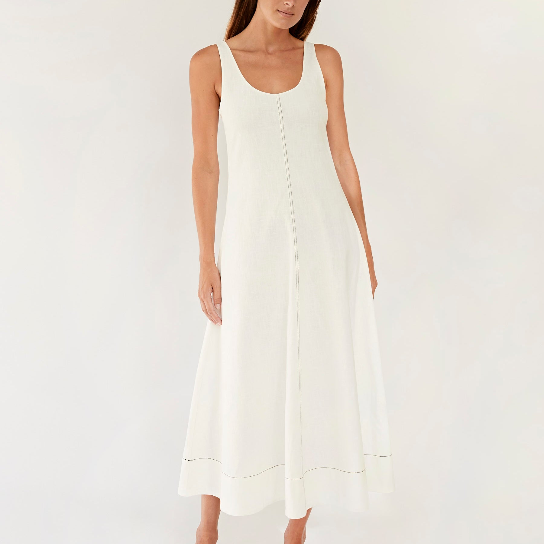 Marle | Emile Dress in Rice | The UNDONE