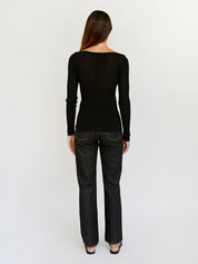 Marle | Leila Top in Black | The UNDONE