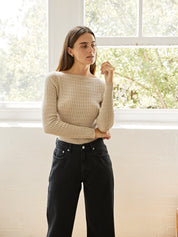 Marle | Leila Top in Straw | The UNDONE