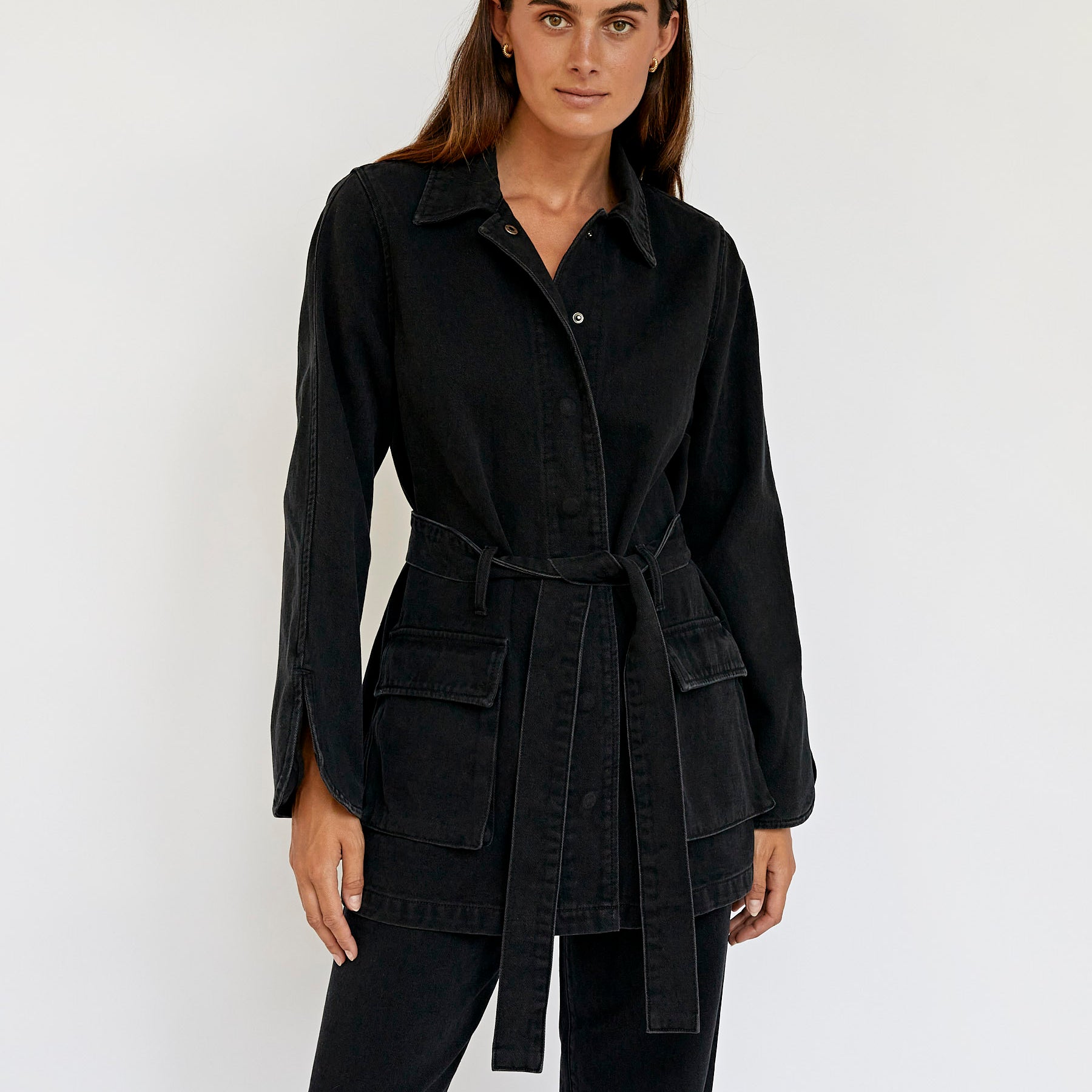 Marle | Ludi Jacket in Black | The UNDONE