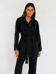 Marle | Ludi Jacket in Black | The UNDONE