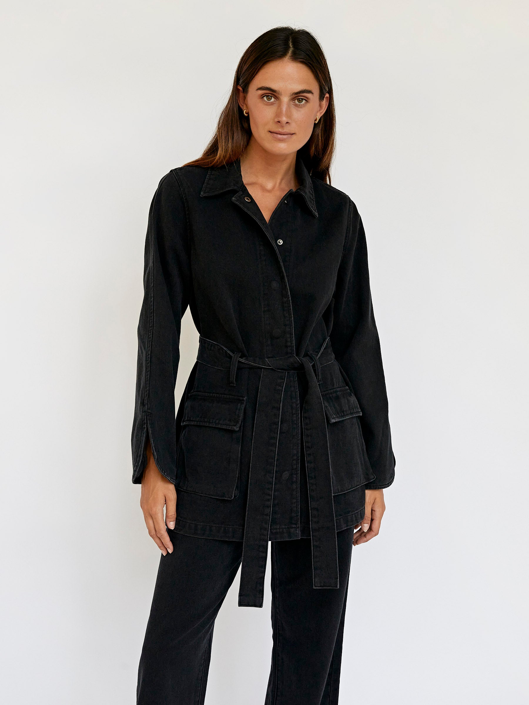 Marle | Ludi Jacket in Black | The UNDONE