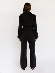 Marle | Ludi Jacket in Black | The UNDONE