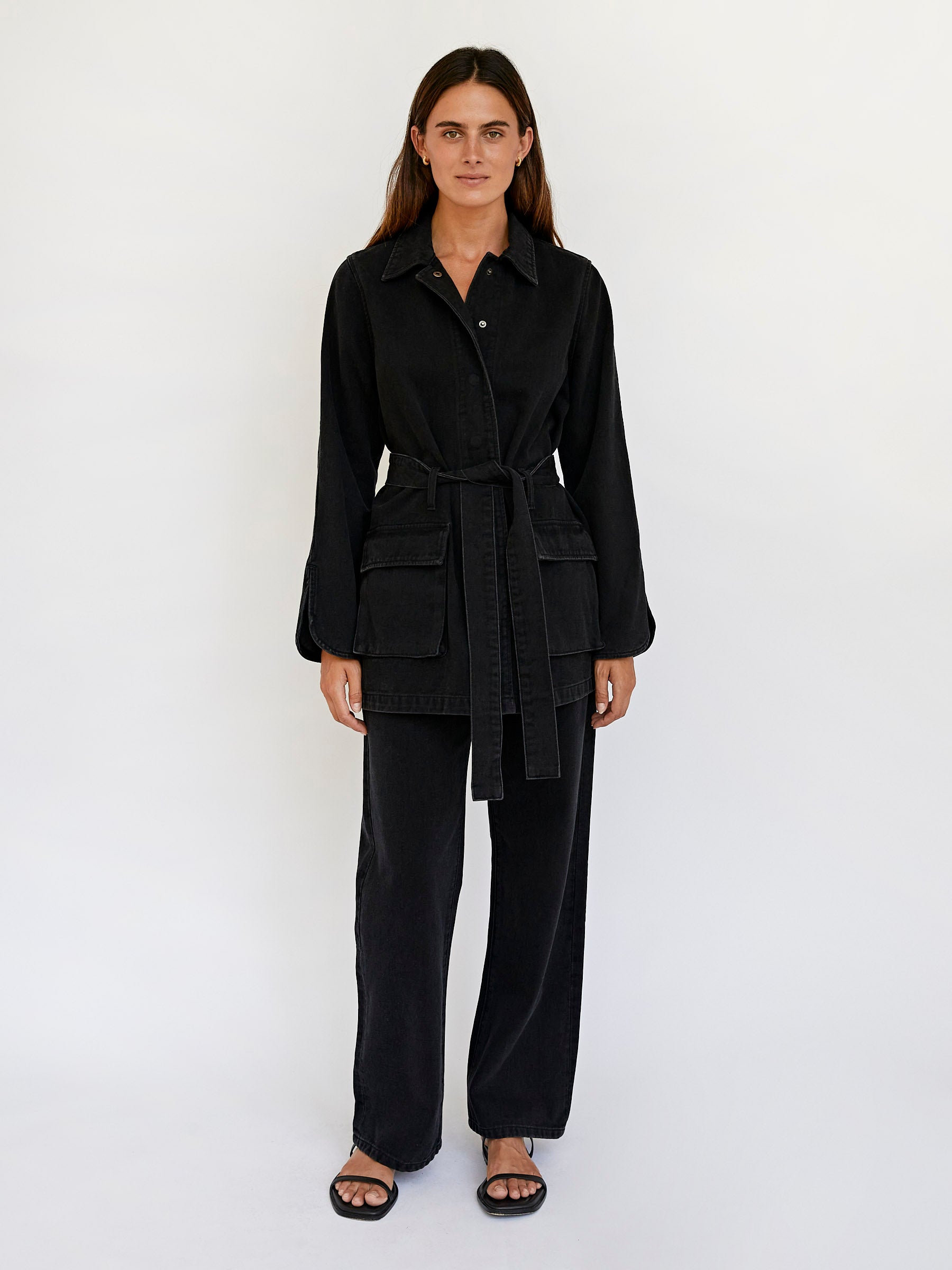 Marle | Ludi Jacket in Black | The UNDONE